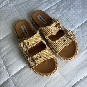 SOLD Steve Madden Tan Sandals